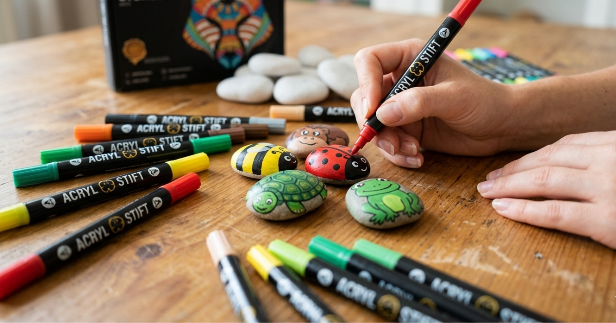 Event Ticket - Happy Stones: Creëer, Speel & Deel