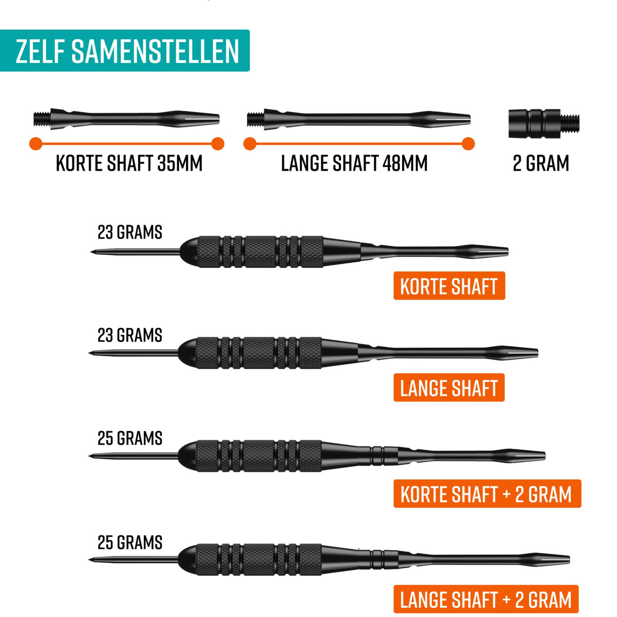 Creëer je eigen dartpijlen