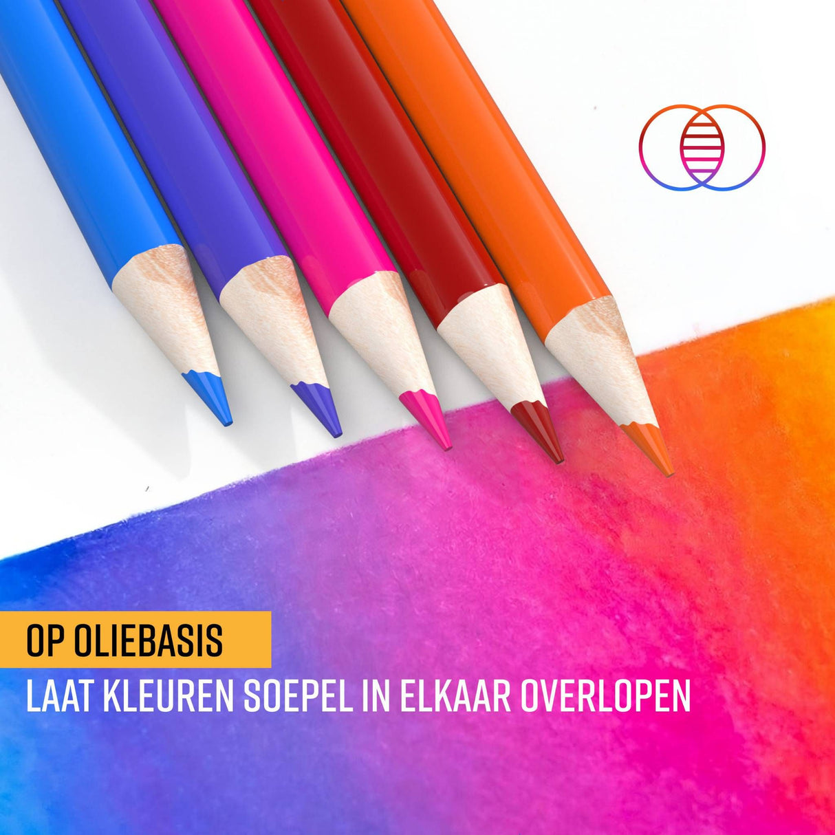 NAPI 72 Kleurpotloden - Oliebasis Tekenset met Luxe Accessoires