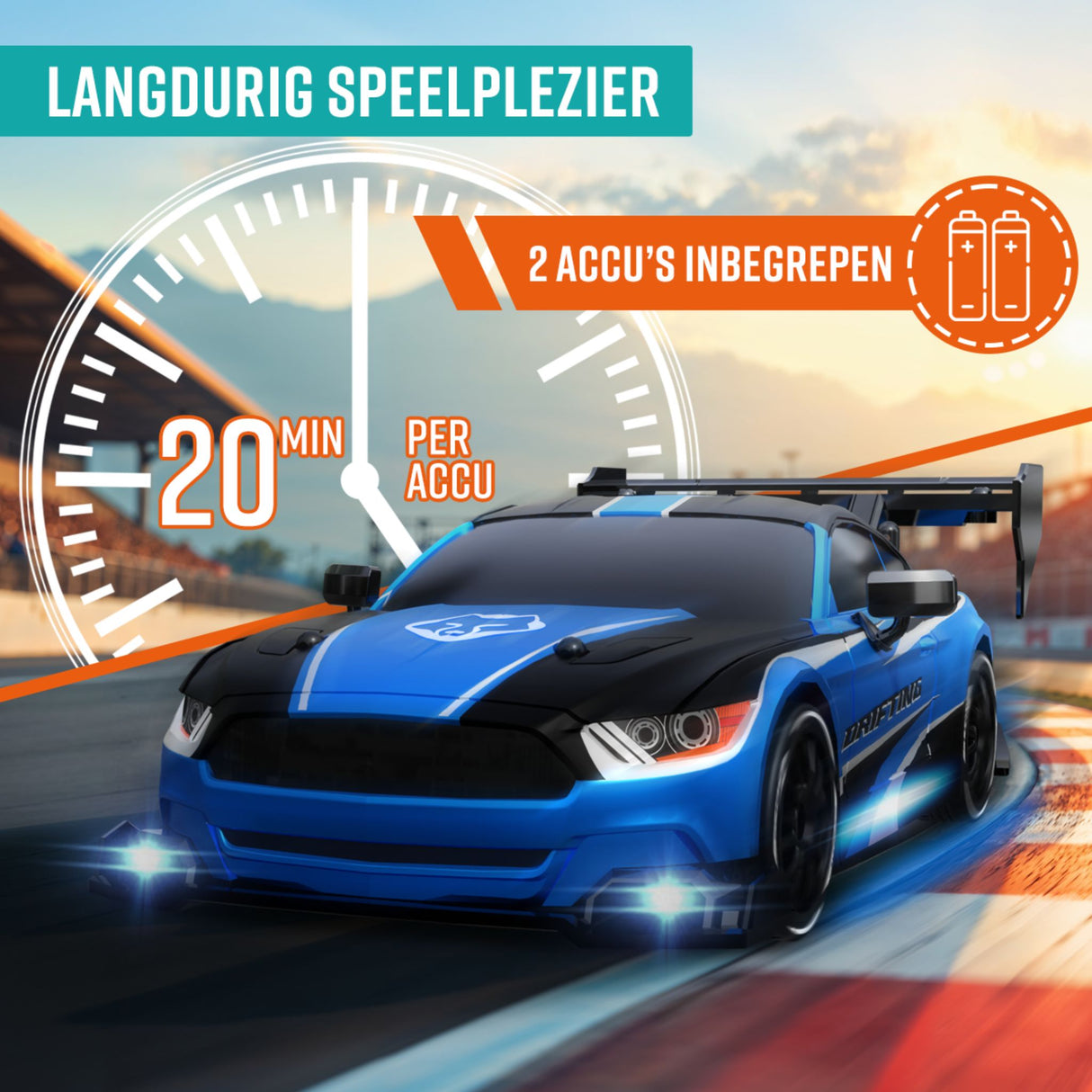 Bestuurbare Drift Auto – Drift King