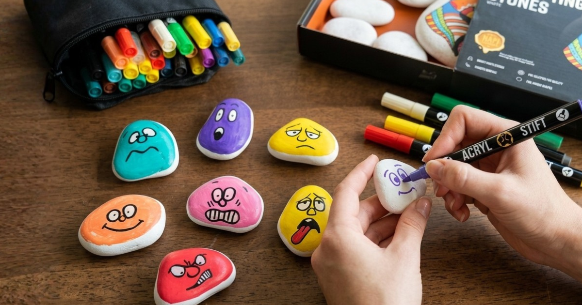 Event Ticket - Happy Stones: Creëer, Speel & Deel