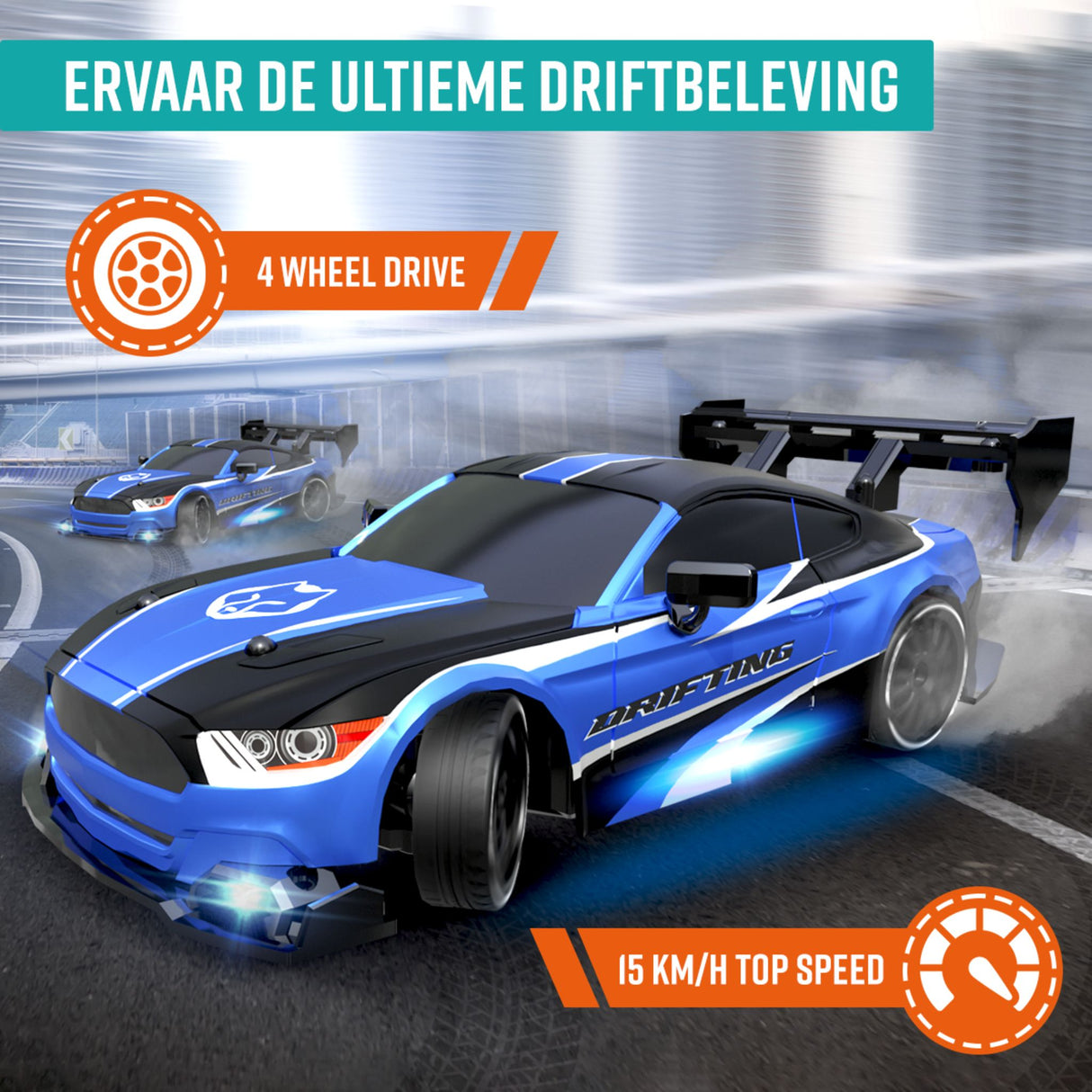 Bestuurbare Drift Auto – Drift King