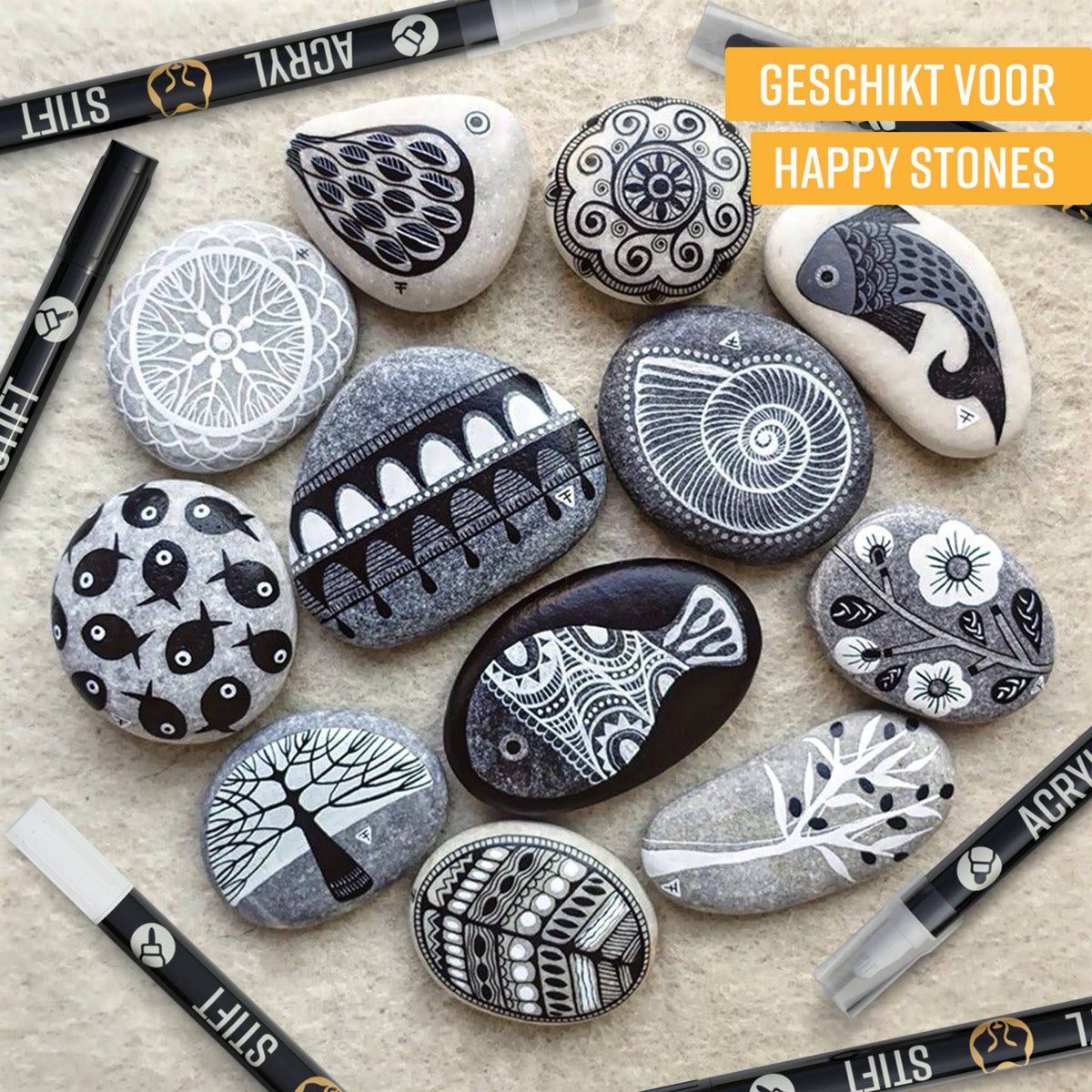 Happy stones