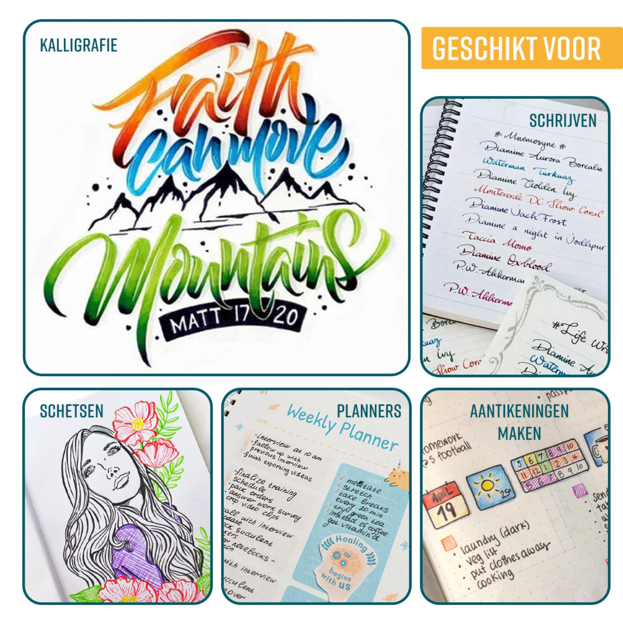 NAPI Fineliners Kleur - 0.4 mm - Set van 12