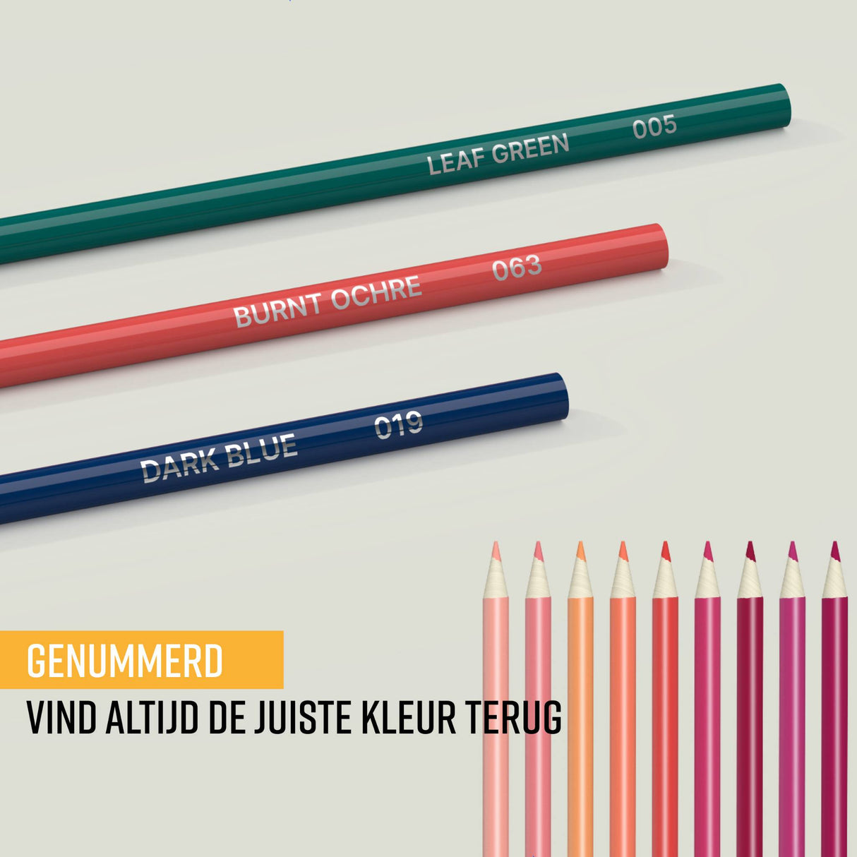 NAPI Kleurpotloden - Oliebasis - Professionele Set van 120 Kleuren