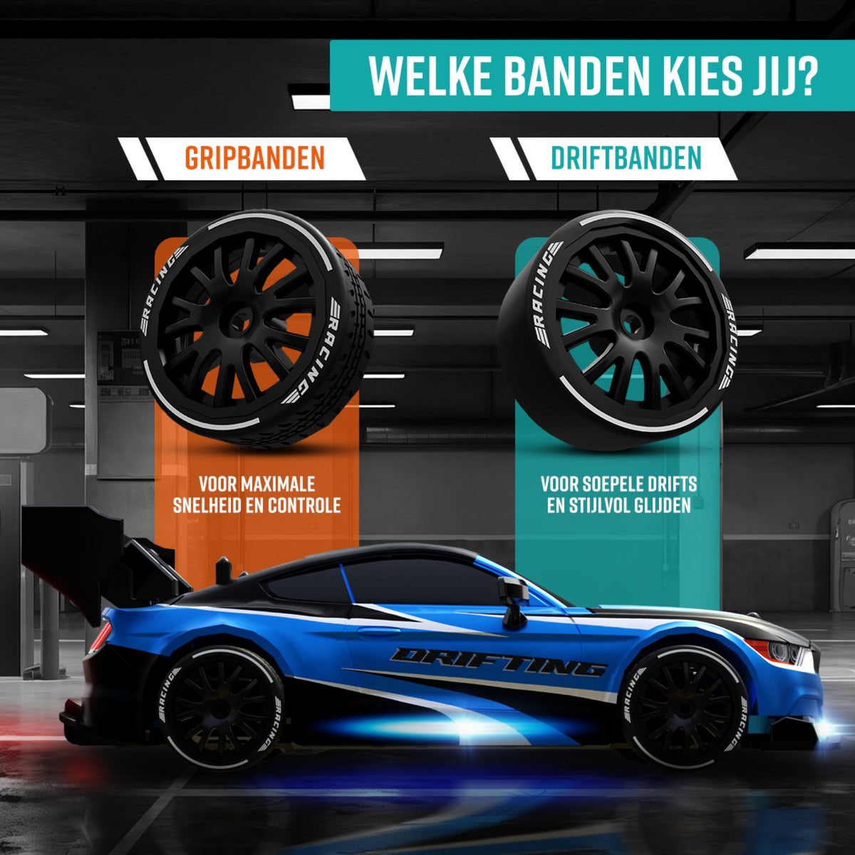 Drift, switch & own the track!