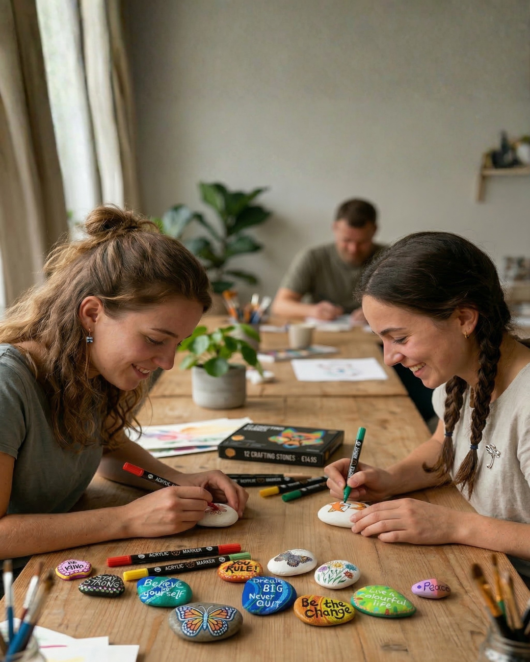Event Ticket - Happy Stones: Creëer, Speel & Deel