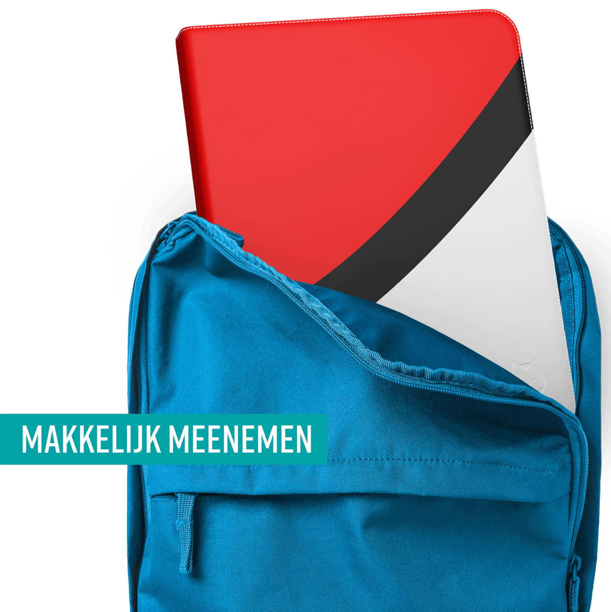 NAPI Toploader Verzamelmap 288 Kaarten – 9 Pocket – Rood