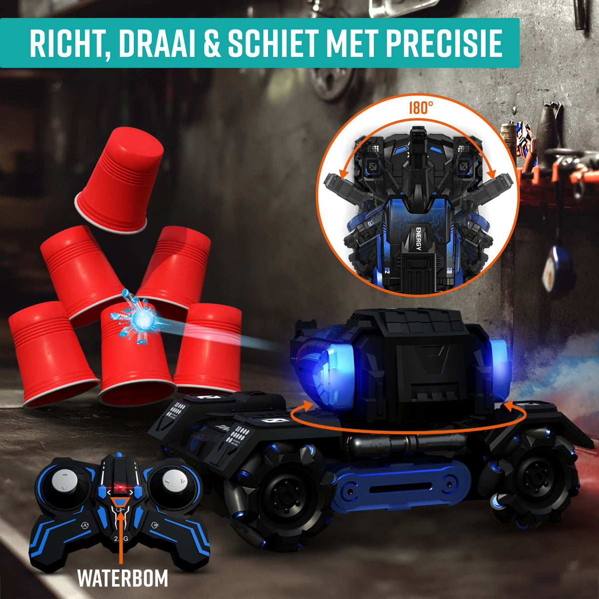 Draai & Raak de Vijand!