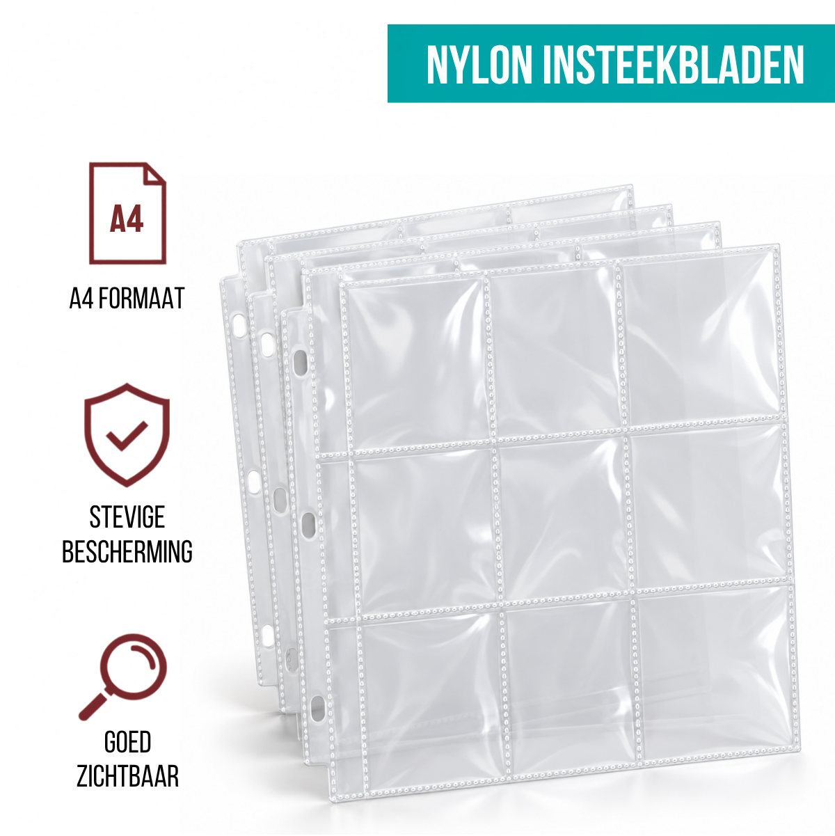 NAPI 9 Pocket Pages - 20 pcs