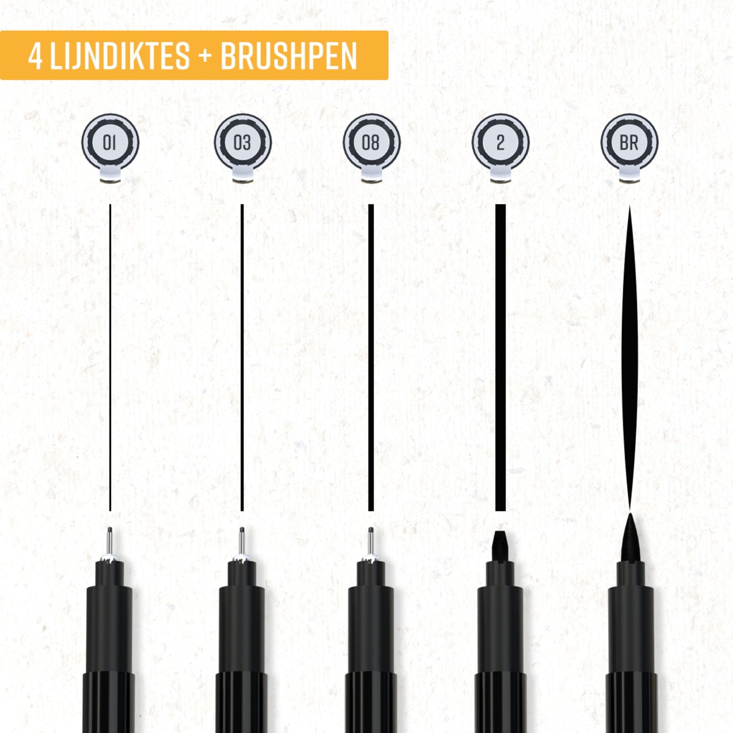 Fineliners 12 stuks - Linda's Hobbyhoek Fineliners 12 stuks - Linda's Hobbyhoek