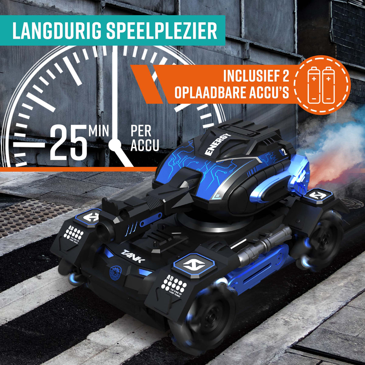 Bestuurbare Auto - Tankslider