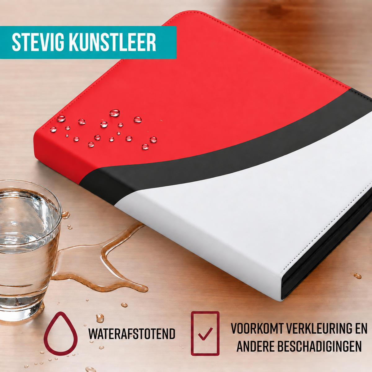 Napi Verzamelmap 540 Kaarten - Rood