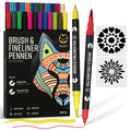Napi Brushpennen en Fineliners 24st
