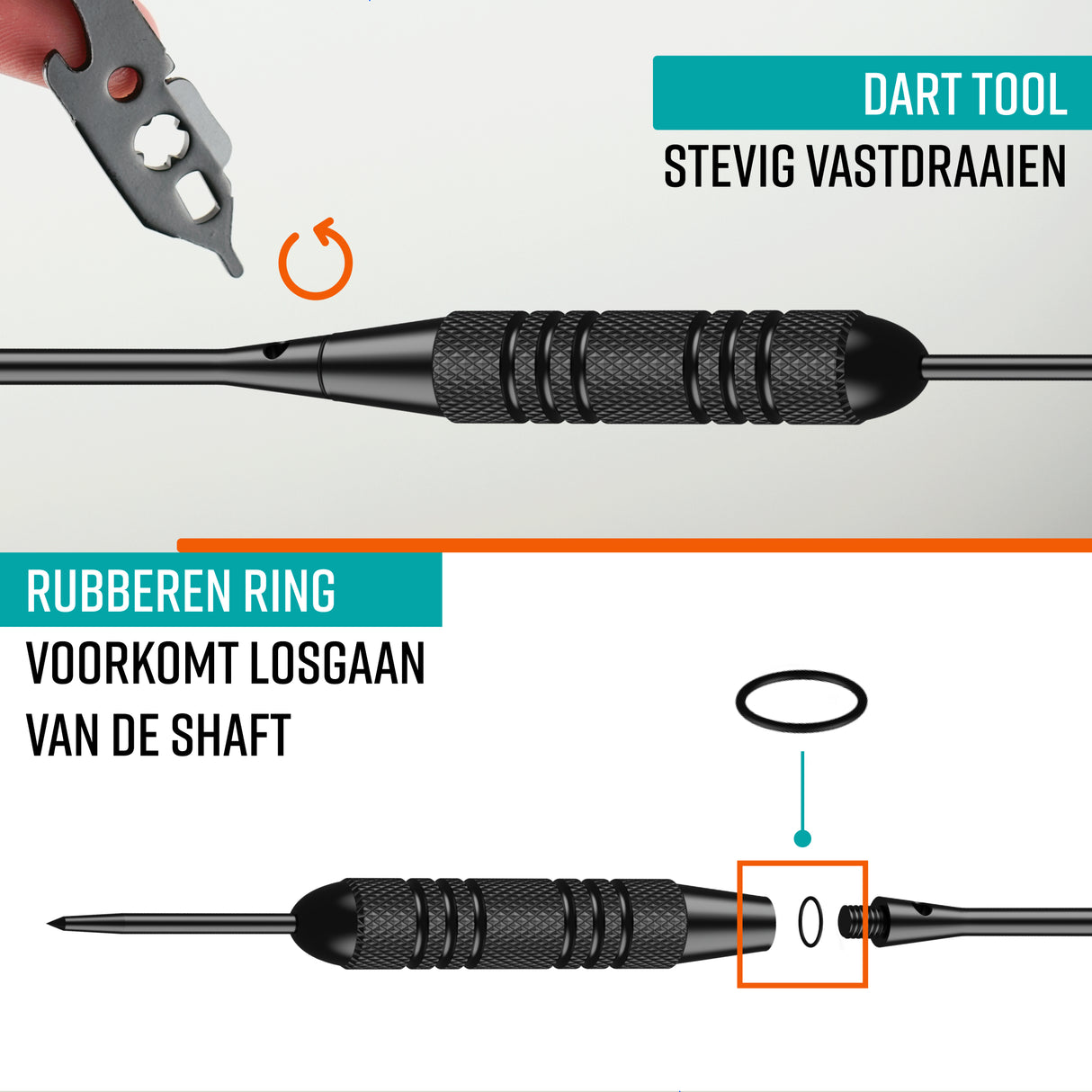 NAPI Darts - 3 Dartpijlen - 40-Delige Set