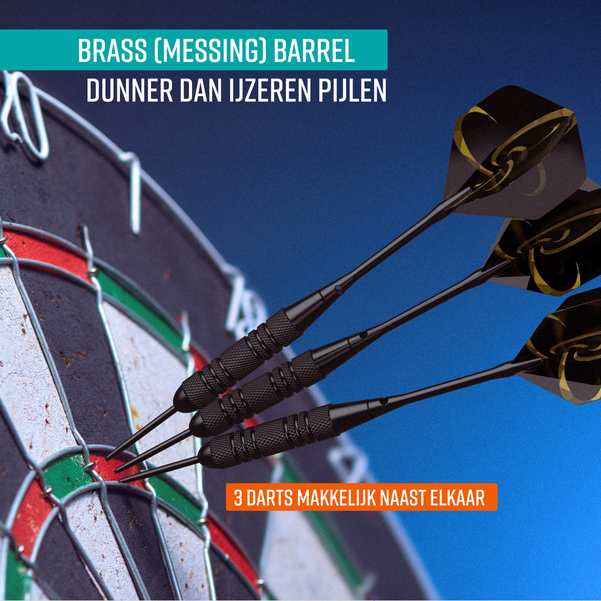 NAPI Darts - 3 Dartpijlen - 40-Delige Set