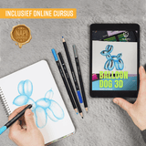 NAPI Kleurpotloden - Oliebasis - Professionele Set van 72 Kleuren