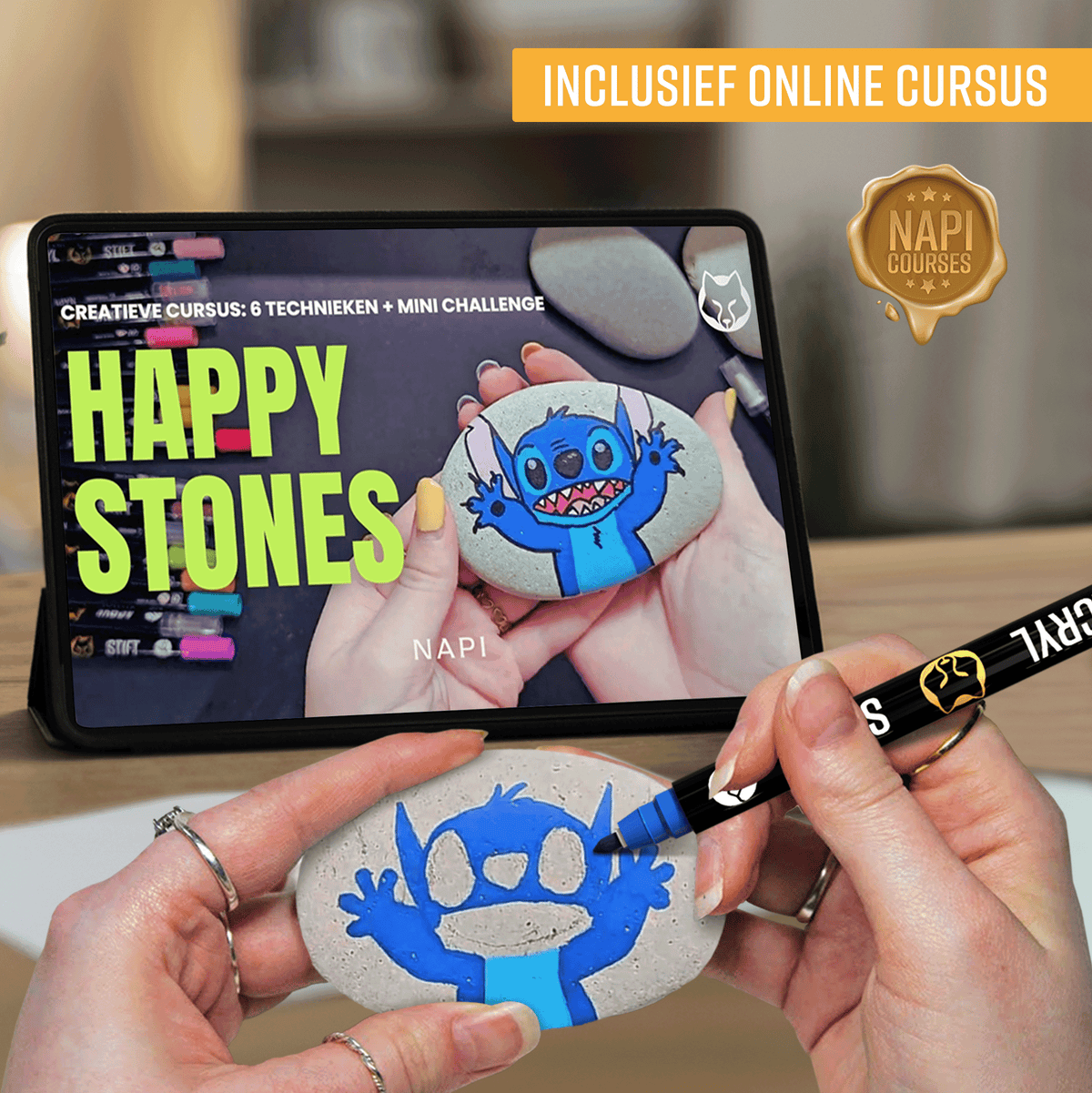 Inclusief gratis toegang tot online cursus omgeving: