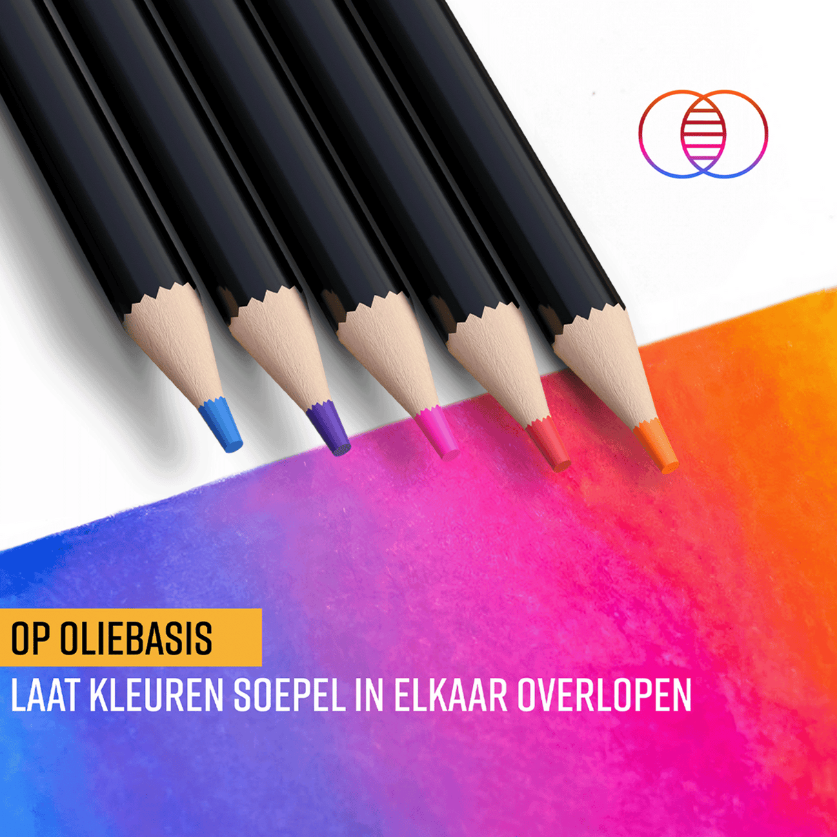 NAPI Kleurpotloden - Oliebasis - Professionele Set van 72 Kleuren