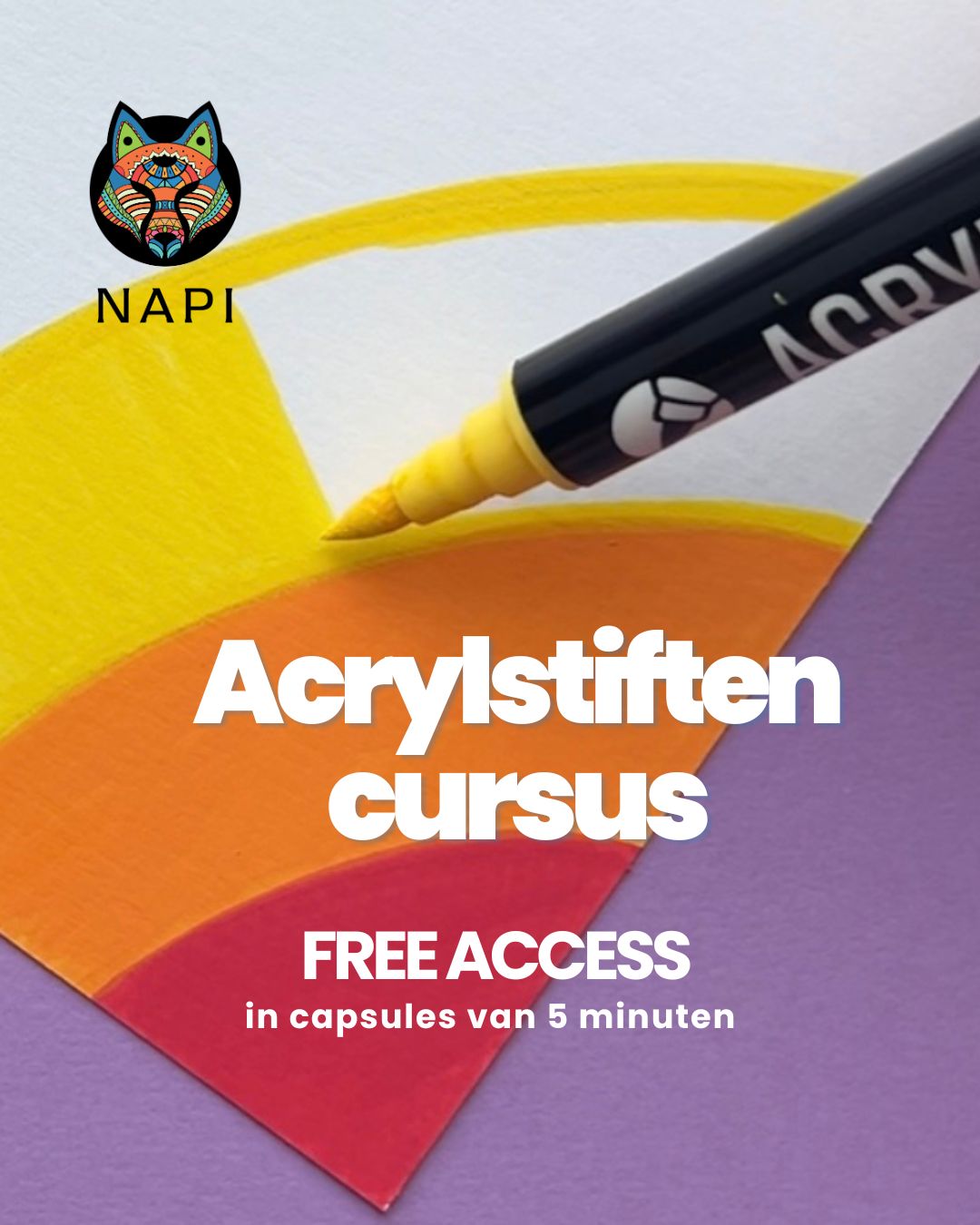 Acrylstiften Cursus – Gratis Toegang