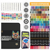 NAPI 120 Acrylstiften - Brush & Fine Tip
