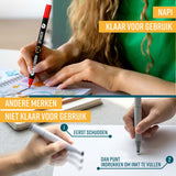 NAPI 120 Acrylstiften - Brush & Fine Tip