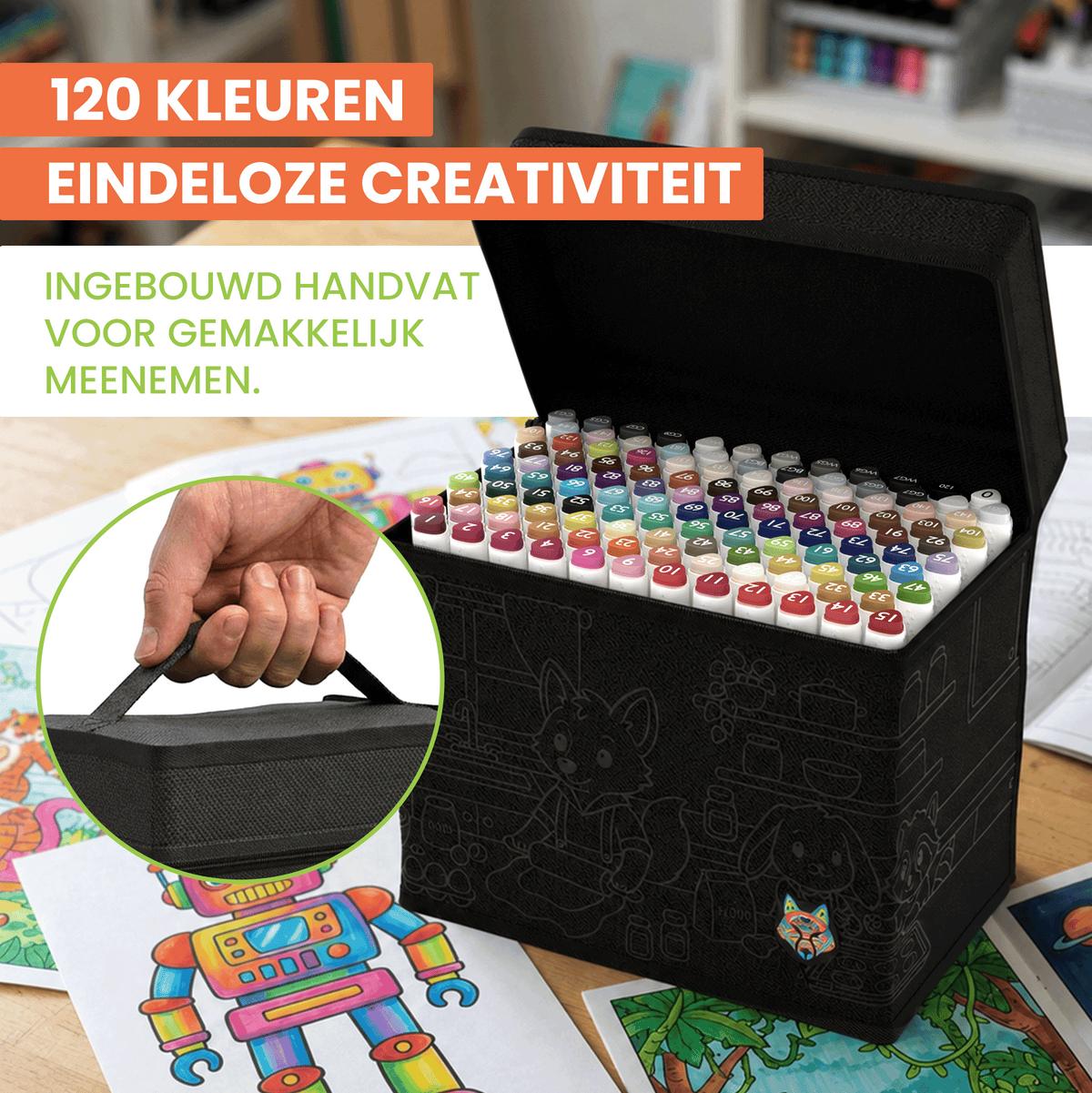 Inclusief Creatieve Opbergcase
