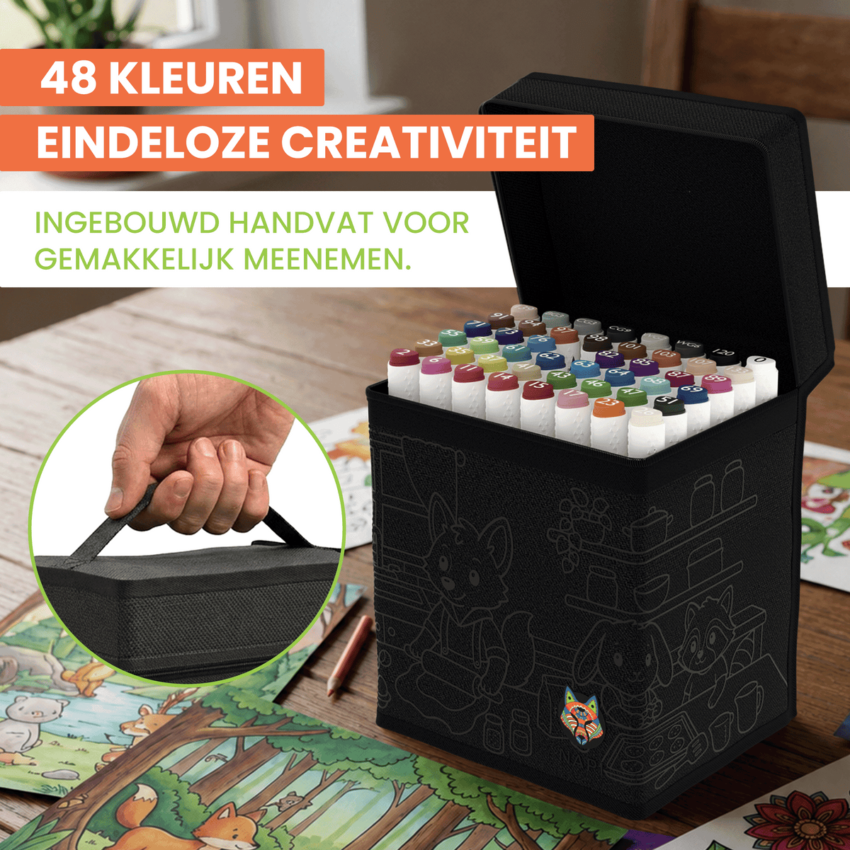 Inclusief Creatieve Opbergcase