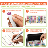 Napi Alcohol Markers 48st - Brush & Chisel Tip