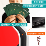 NAPI Toploader Verzamelmap 288 Kaarten – 9 Pocket – Rood