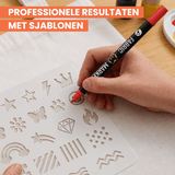 Napi Textielstiften 12st - Dual Tip